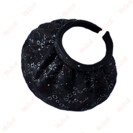 black sun visor female hat